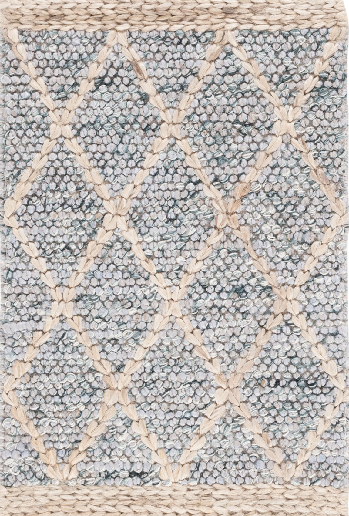 Safavieh Natural Fiber NFB475M Light Blue / Area Rug main image