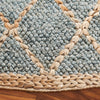 Safavieh Natural Fiber NFB475M Light Blue / Area Rug Detail