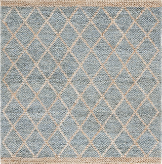 Safavieh Natural Fiber NFB475M Light Blue / Area Rug Square