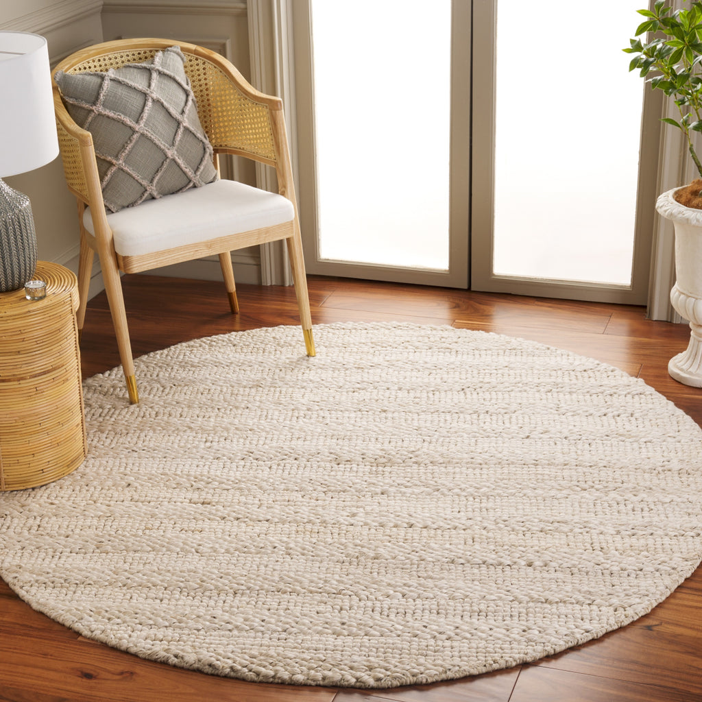 Safavieh Natural Fiber NFB477B Bleach Area Rug Room Scene Feature