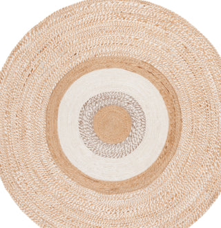 Safavieh Natural Fiber NFB525A / Ivory Area Rug Round
