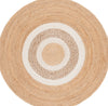 Safavieh Natural Fiber NFB528A / Ivory Area Rug Round