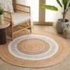 Safavieh Natural Fiber NFB529A / Ivory Area Rug Room Scene