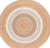 Safavieh Natural Fiber NFB529A / Ivory Area Rug Round
