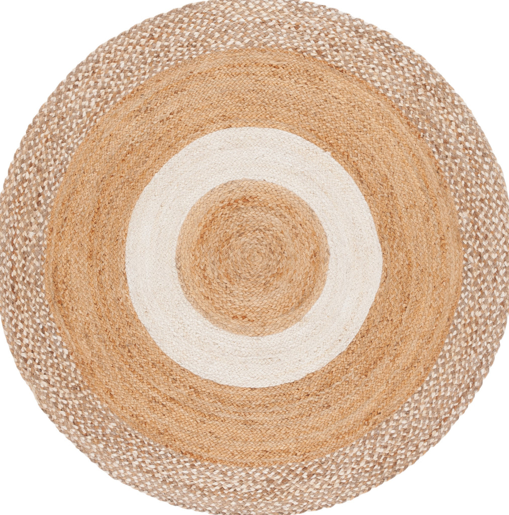 Safavieh Natural Fiber NFB530A / Ivory Area Rug Round