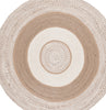 Safavieh Natural Fiber NFB532A / Ivory Area Rug Round