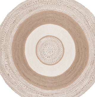 Safavieh Natural Fiber NFB532A / Ivory Area Rug Round