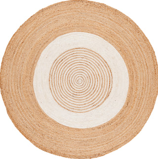 Safavieh Natural Fiber NFB533A / Ivory Area Rug Round