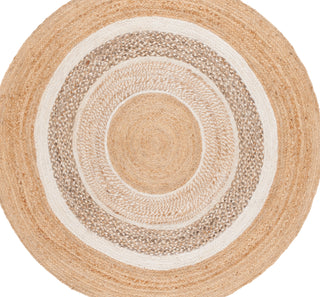 Safavieh Natural Fiber NFB534A / Ivory Area Rug Round