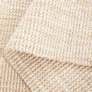 Safavieh Natural Fiber NFB576B Bleach / Ivory Area Rug Fold
