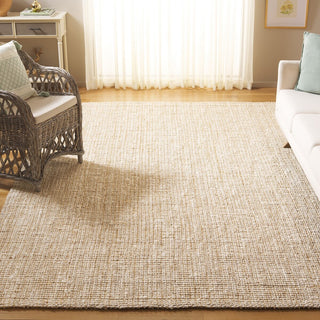 Safavieh Natural Fiber NFB576B Bleach / Ivory Area Rug Room Scene Feature