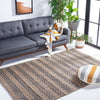 Safavieh Natural Fiber NFB651Z Black / Area Rug Room Scene