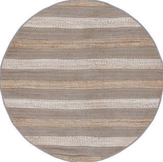 Safavieh Natural Fiber NFB652F Grey / Area Rug Round