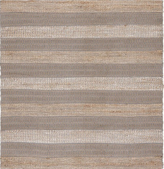 Safavieh Natural Fiber NFB652F Grey / Area Rug Square