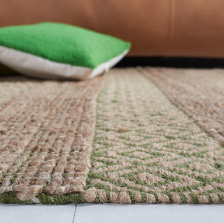 Safavieh Natural Fiber NFB653Y Green / Area Rug Detail