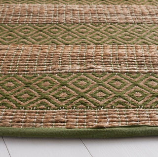 Safavieh Natural Fiber NFB653Y Green / Area Rug Detail