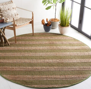 Safavieh Natural Fiber NFB653Y Green / Area Rug Room Scene