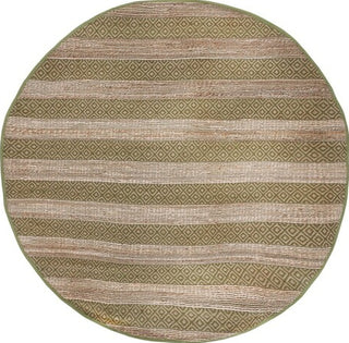 Safavieh Natural Fiber NFB653Y Green / Area Rug Round