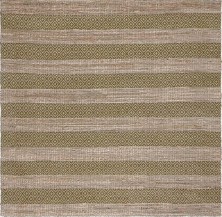 Safavieh Natural Fiber NFB653Y Green / Area Rug Square