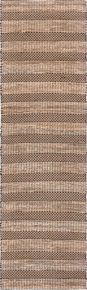 Safavieh Natural Fiber NFB654Z Black / Area Rug Runner