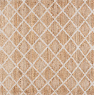Safavieh Natural Fiber NFB657A / Ivory Area Rug Square