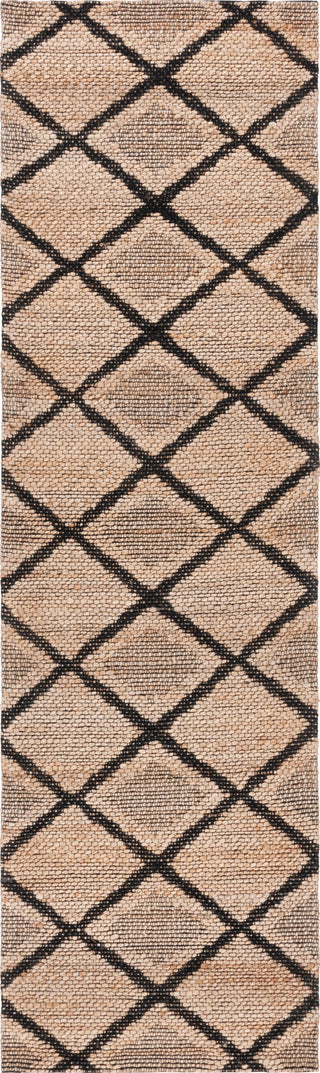 Safavieh Natural Fiber NFB657Z / Black Area Rug Runner