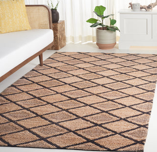 Safavieh Natural Fiber NFB657Z / Black Area Rug Room Scene