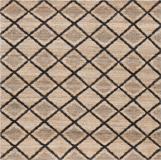 Safavieh Natural Fiber NFB657Z / Black Area Rug Square