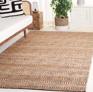 Safavieh Natural Fiber NFB659Z / Black Area Rug Room Scene