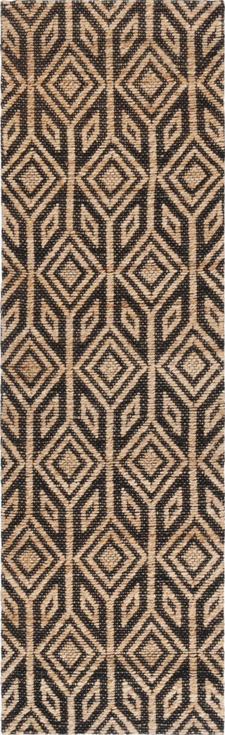 Safavieh Natural Fiber NFB660Z / Black Area Rug Runner