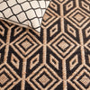 Safavieh Natural Fiber NFB660Z / Black Area Rug Detail