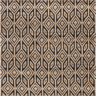 Safavieh Natural Fiber NFB660Z / Black Area Rug Square
