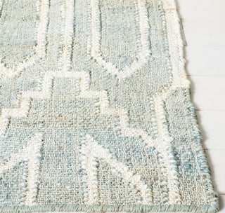 Safavieh Natural Fiber NFB750J Light Blue / Ivory Area Rug Detail