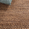 Safavieh Natural Fiber NFB776T / Dark Brown Area Rug Detail