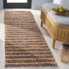 Safavieh Natural Fiber NFB779T / Brown Area Rug Room Scene Feature