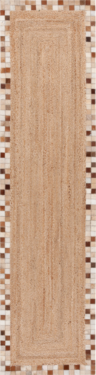 Safavieh Natural Fiber NFB828A / Brown Area Rug Runner