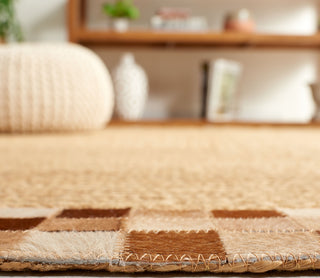 Safavieh Natural Fiber NFB828A / Brown Area Rug Detail