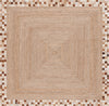 Safavieh Natural Fiber NFB828A / Brown Area Rug Square