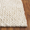 Safavieh Natural Fiber NFB876B Bleach / Ivory Area Rug Detail