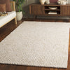 Safavieh Natural Fiber NFB876B Bleach / Ivory Area Rug Room Scene Feature