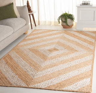 Safavieh Natural Fiber NFB926A / Ivory Area Rug Room Scene Feature