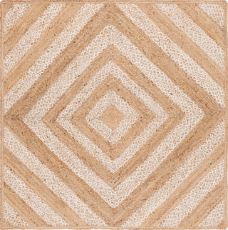 Safavieh Natural Fiber NFB926A / Ivory Area Rug Square