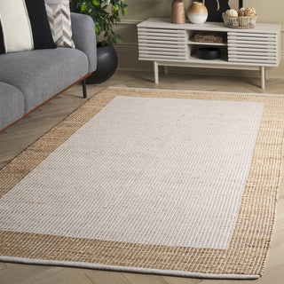 Safavieh Natural Fiber NFB975A / Ivory Area Rug Room Scene