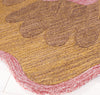 Safavieh Novelty NOV104D Gold / Pink Area Rug Edge