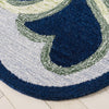 Safavieh Novelty NOV107N Navy / Green Area Rug Detail