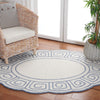 Safavieh Novelty NOV109A Ivory / Blue Area Rug Room Scene Feature