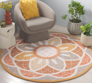 Safavieh Novelty NOV110D Grey / Gold Area Rug Room Scene