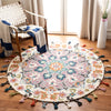 Safavieh Novelty NOV576M Pink / Blue Area Rug Room Scene Feature