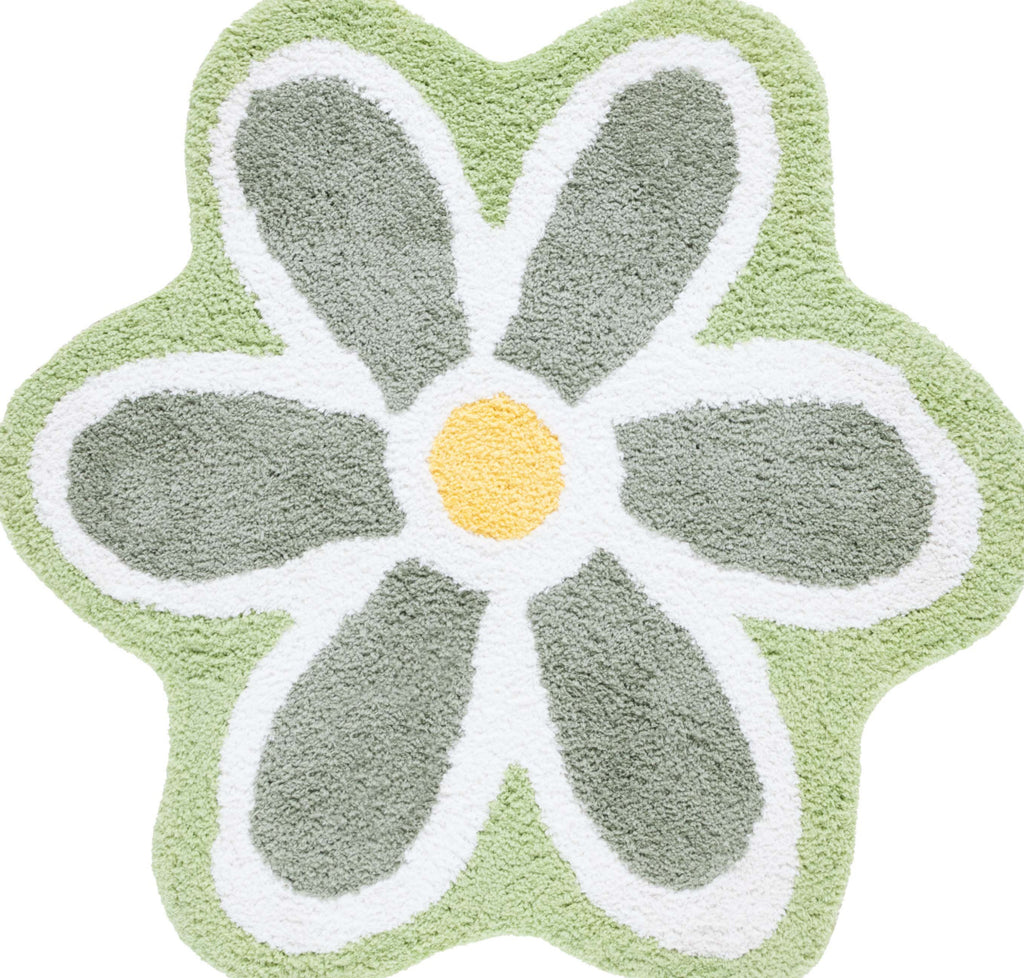 Safavieh Novelty NOV902Y Ivory / Green Area Rug Round 