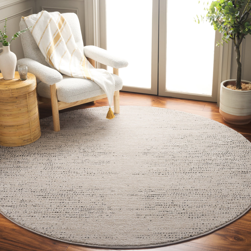 Safavieh Northport NTP422A Ivory / Charcoal Area Rug Room Scene Feature